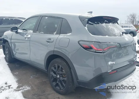 2025 Honda Hr-V Awd Sport z USA, uszkodzony, nr VIN 3CZRZ2H5XSM742750
